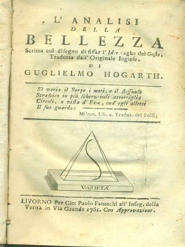 HOGARTH, ANALISI DELLA BELLEZZA - 71.7 Kb