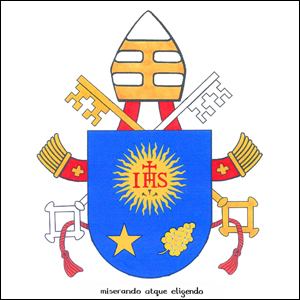 STEMMA EPISCOPALE-PAPALE DI FRANCESCO   - 70.2 Kb